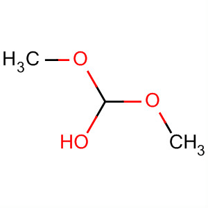 Methanol, dimethoxy- molecular structure