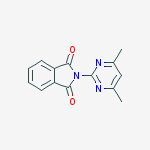 2-(4,6-dimethylpyrimidin-2-yl)-1H-isoindole-1,3(2H)-dione molecular structure
