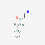 (1E)-5-(dimethylamino)-1-phenylpent-1-en-3-one molecular structure