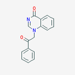 1-(2-Oxo-2-phenylethyl)quinazolin-4(1H)-one molecular structure