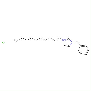 1H-Imidazolium, 1-decyl-3-(phenylmethyl)-, chloride molecular structure