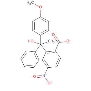 Benzenemethanol, 4-methoxy-a-methyl-a-phenyl-, 4-nitrobenzoate molecular structure
