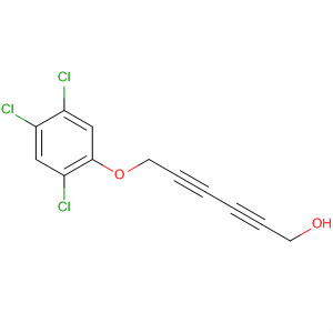 2,4-Hexadiyn-1-ol, 6-(2,4,5-trichlorophenoxy)- molecular structure