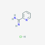2-Pyridinecarboximidamide, hydrochloride molecular structure