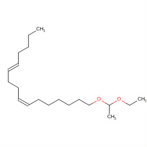 5,9-Hexadecadiene, 16-(1-ethoxyethoxy)-, (E,Z)- molecular structure