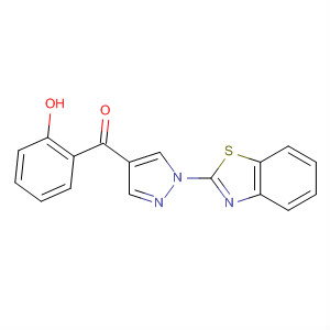 Methanone, [1-(2-benzothiazolyl)-1H-pyrazol-4-yl](2-hydroxyphenyl)-