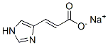SODIUM UROCANATE molecular structure
