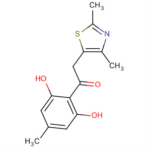 Ethanone, 1-(2,6-dihydroxy-4-methylphenyl)-2-(2,4-dimethyl-5-thiazolyl)-