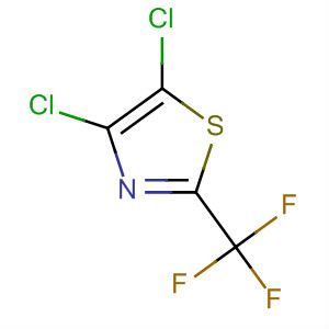Thiazole, 4,5-dichloro-2-(trifluoromethyl)- molecular structure