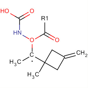 Carbamic acid, [(1-methyl-3-methylenecyclobutyl)methyl]-, methyl ester molecular structure