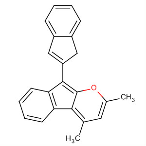 Indeno[2,1-b]pyran, 9-(1H-inden-2-yl)-2,4-dimethyl-