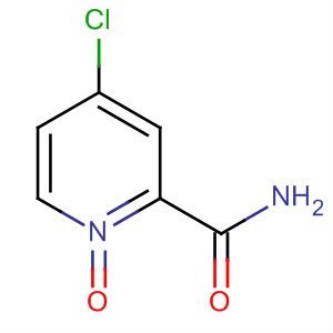 2-Pyridinecarboxamide, 4-chloro-, 1-oxide molecular structure