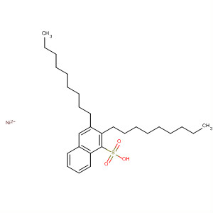 Naphthalenesulfonic acid, dinonyl-, nickel(2+) salt molecular structure