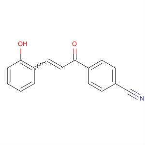 Benzonitrile, 4-[3-(2-hydroxyphenyl)-1-oxo-2-propenyl]-