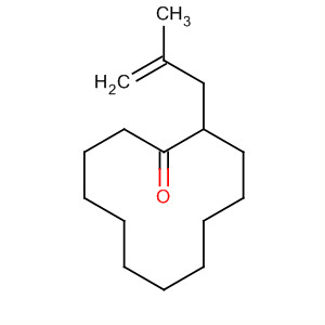 Cyclododecanone, 2-(2-methyl-2-propenyl)- molecular structure