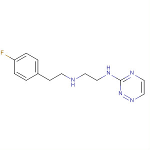 1,2-Ethanediamine, N-[2-(4-fluorophenyl)ethyl]-N'-1,2,4-triazin-3-yl-