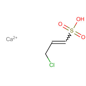 1-Propene-1-sulfonic acid, 3-chloro-, calcium salt molecular structure