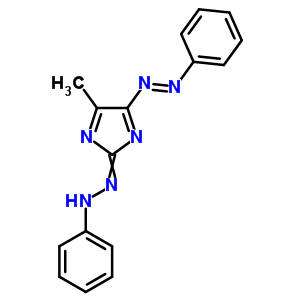 4-methyl-5-[(E)-phenyldiazenyl]-2-(phenylhydrazono)-2H-imidazole