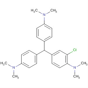 Benzenamine,4-[bis[4-(dimethylamino)phenyl]methyl]-2-chloro-N,N-dimethyl-