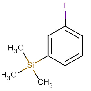 Silane, (3-iodophenyl)trimethyl- molecular structure