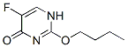 2-(Butoxy)-5-fluoropyrimidin-4(1H)-one