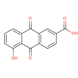 2-Anthracenecarboxylic acid, 9,10-dihydro-5-hydroxy-9,10-dioxo-