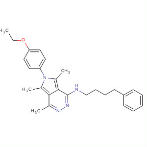 6H-Pyrrolo[3,4-d]pyridazin-1-amine,6-(4-ethoxyphenyl)-4,5,7-trimethyl-N-(4-phenylbutyl)-