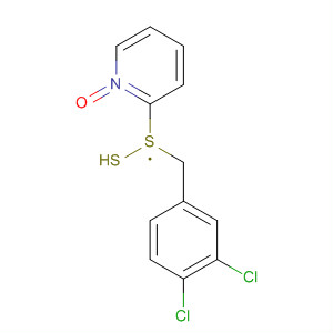 Pyridine, 2-[[(3,4-dichlorophenyl)methyl]dithio]-, 1-oxide molecular structure