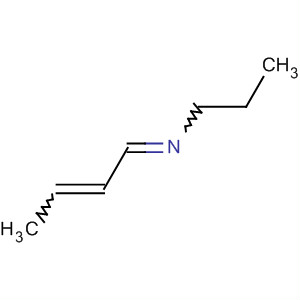 1-Propanamine, N-2-butenylidene- molecular structure