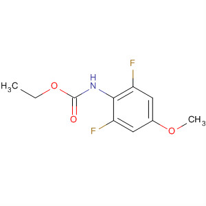 Carbamic acid, (2,6-difluoro-4-methoxyphenyl)-, ethyl ester molecular structure