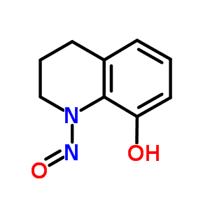 1-nitroso-1,2,3,4-tetrahydroquinolin-8-ol molecular structure