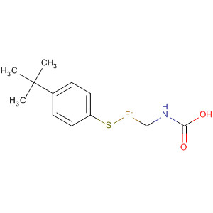 Carbamic fluoride, [[4-(1,1-dimethylethyl)phenyl]thio]methyl- molecular structure