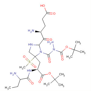 L-Histidine,N-[(1,1-dimethylethoxy)carbonyl]-4-(methylsulfonyl)-L-2-aminobutanoyl-L-a-glutamyl-, 2-(1,1-dimethylethyl) ester, 3-hydrazide
