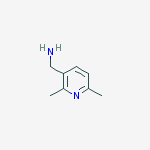 3-PYRIDINEMETHANAMINE,2,6-DIMETHYL- molecular structure