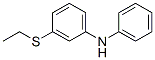 3-(Ethylthio)-N-phenylbenzenamine molecular structure