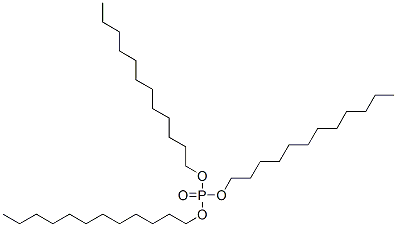 tridodecyl phosphate molecular structure