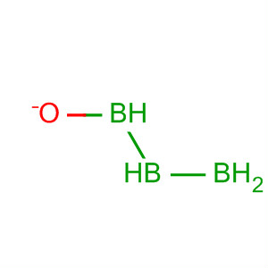 Triborate(1-), tetrahydro- molecular structure