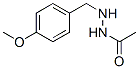 N-(p-Methoxybenzyl)acetohydrazide molecular structure