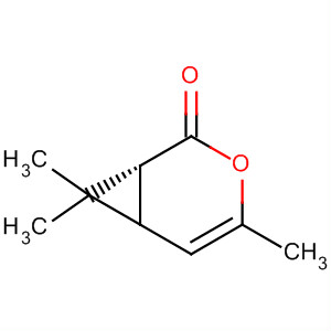(1R,6S)-4,7,7-Trimethyl-3-oxabicyclo[4.1.0]hept-4-en-2-one molecular structure