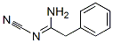 Benzeneethanimidamide,  N-cyano- molecular structure