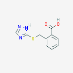 2-(1h-1,2,4-triazol-5-ylsulfanylmethyl)benzoic Acid