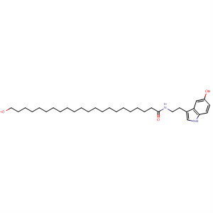 Docosanamide, 22-hydroxy-N-[2-(5-hydroxy-1H-indol-3-yl)ethyl]-