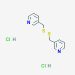 3,3'-DITHIODIMETHYLENEDIPYRIDINE 2HCL molecular structure