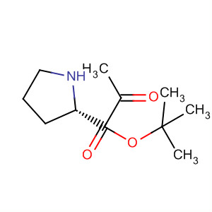 Proline, 1-acetyl-, 1,1-dimethylethyl ester molecular structure