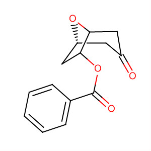 8-Oxabicyclo[3.2.1]octan-3-one, 6-(benzoyloxy)-, exo- molecular structure