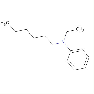 Benzenamine, N-ethyl-N-hexyl- molecular structure