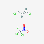 (e)-1,3-dichloroprop-1-ene;trichloro(nitro)methane molecular structure