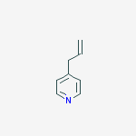 4-prop-2-enylpyridine molecular structure