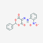 5-[(2-nitrophenyl)hydrazinylidene]-2-phenyl-1,3-dioxane-4,6-dione