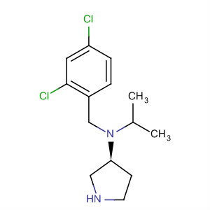 3-Pyrrolidinamine, N-[(2,4-dichlorophenyl)methyl]-N-(1-methylethyl)-,(3S)-